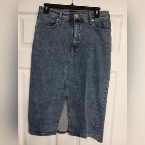 Banana Republic Blue Denim Skirt